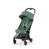 Cybex Platinum Coya (Matt Black Frame) Leaf Green Dark Green