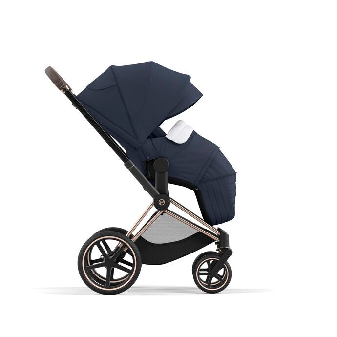 cybex platinum lite cot Cybex Platinum Lite Cot Nautical Blue/ Navy Blue – fivelittleduck