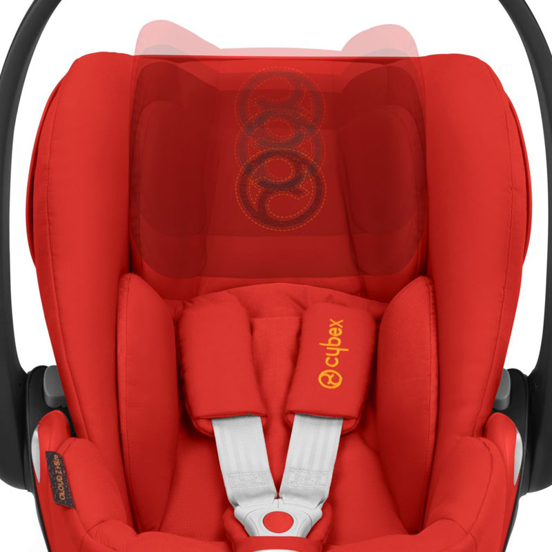 Cybex Cloud Z i-Size Plus Autumn Gold Burnt Red