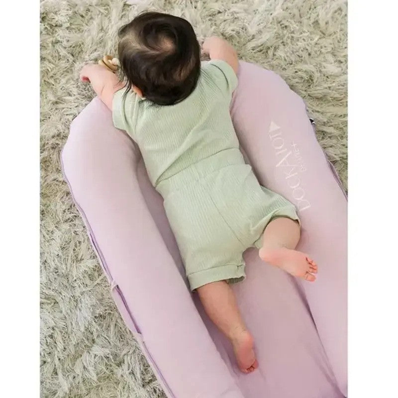 DOCKATOT®► Deluxe+ Pod (0-8m) Lovely Lilac Chambray
