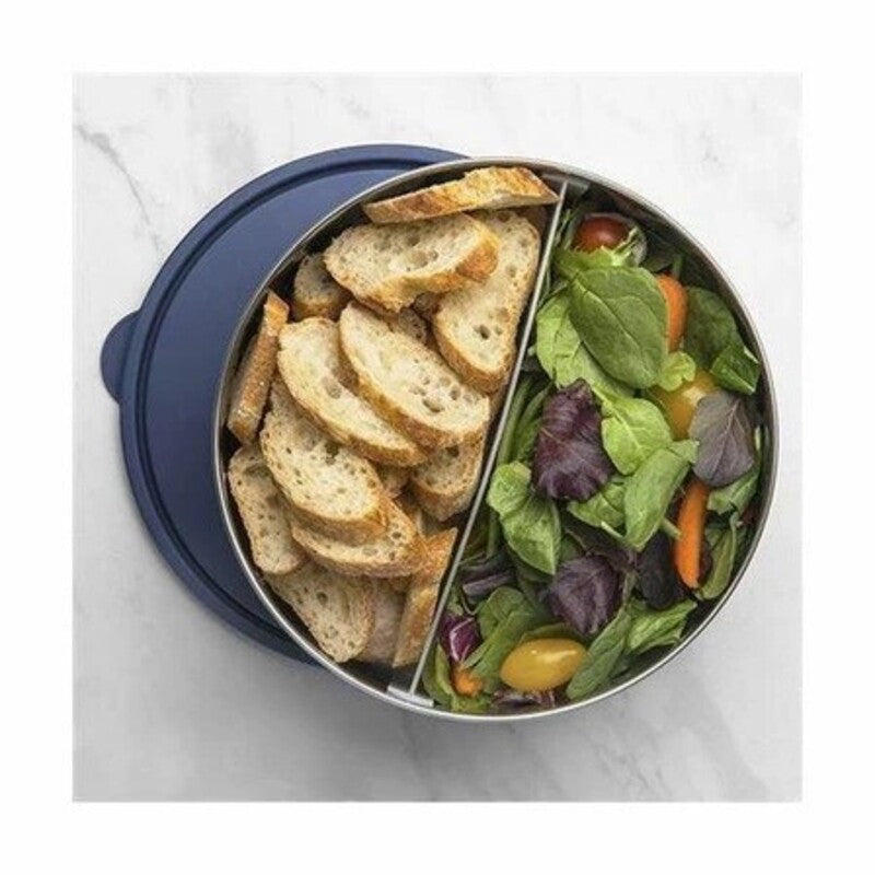 U.Konserve Divided Big Bowl 100OZ Navy