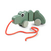 Done By Deer Pull Along Wiggle Toy (12M-Plus) Croco Green