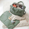 Done By Deer Quilted Changing Bag Sage Green