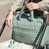 Done By Deer Quilted Changing Bag Sage Green