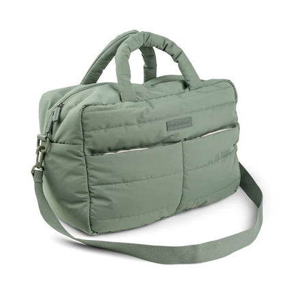 Done By Deer Quilted Changing Bag Sage Green