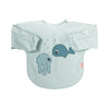 Done By Deer Sleeved Bib Sea Friends Blue (6-18M)