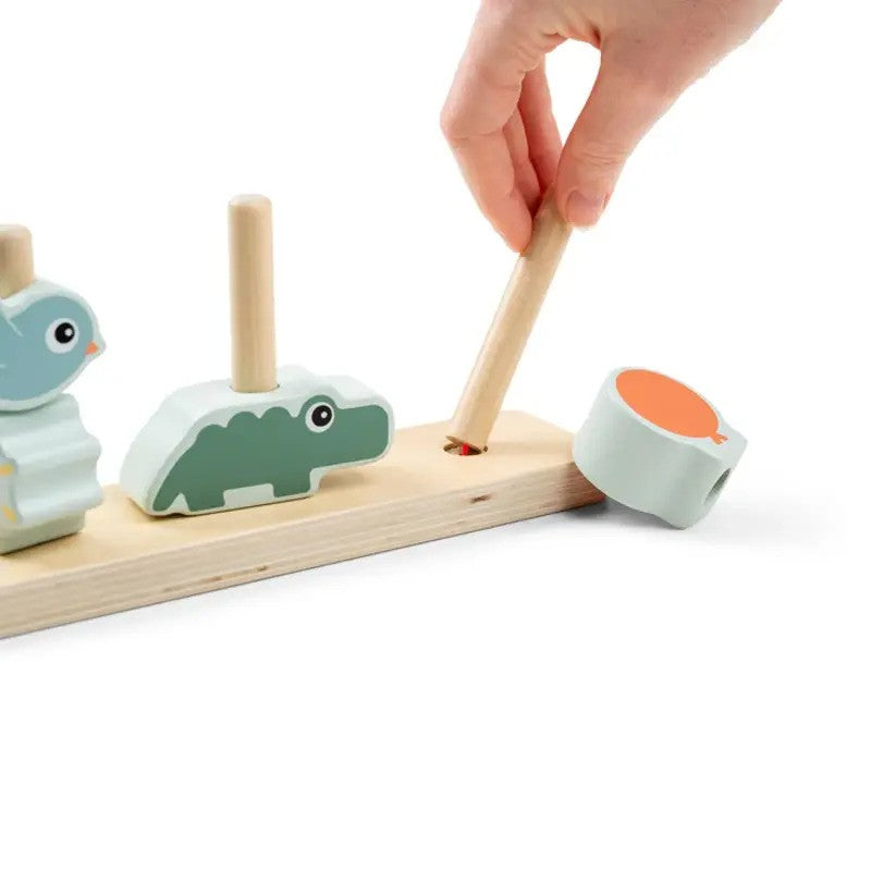 Done By Deer Stacking Toy (12M-Plus) Happy Clouds Colour Mix