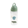 Done By Deer Straw Bottle 350ml Happy Clouds Green