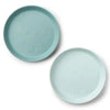Done By Deer (0M-Plus 2Pack) Kiddish Plate Elphee Blue