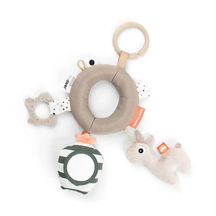 Done By Deer (0m-Plus) Activity Rattle Ring Lalee Sand