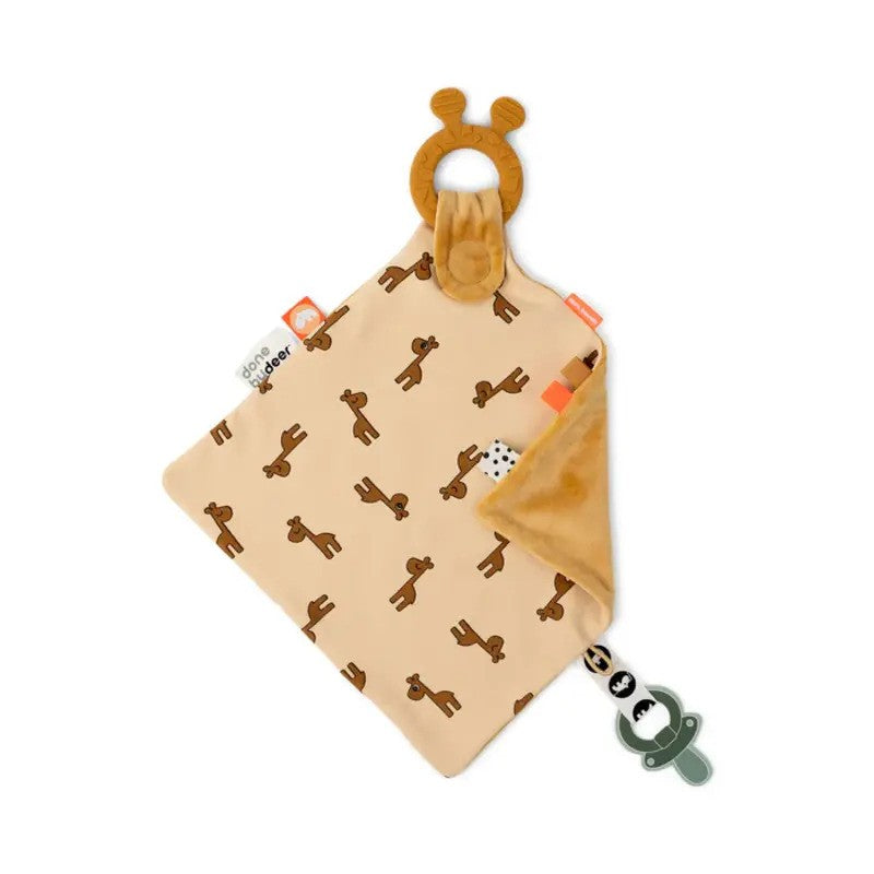 Done By Deer (0m-Plus) Comfort Teether Raffi Mustard