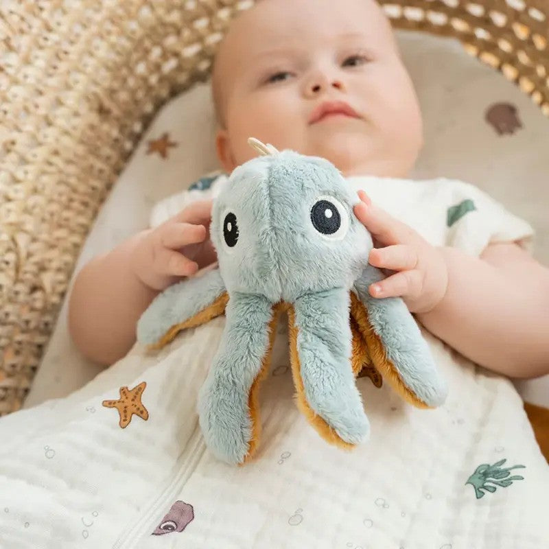 Done By Deer (0m-Plus) Tiny Rattle Jelly Blue