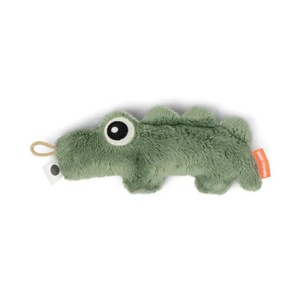 Done By Deer (0m-Plus) Tiny Sensory Rattle Croco Green