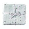 Done By Deer (2pack 120x120cm) Organic Cotton Swaddle Dreamy Dots Blue