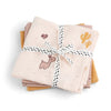 Done By Deer (3pack 70x70cm) Organic Cotton Burp Cloth Confetti & Lalee Powder