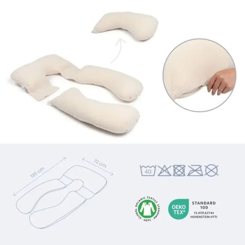 Doomoo Maxxy XXL Maternity Pillow Mini Flowers Sand