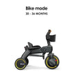 Doona Liki Trike S5 Nitro Black (10M-3YRS 0-17KG)