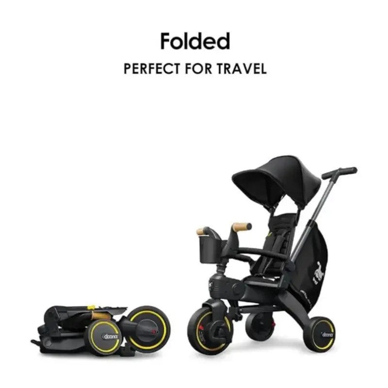 Doona Liki Trike S5 Nitro Black (10M-3YRS 0-17KG)