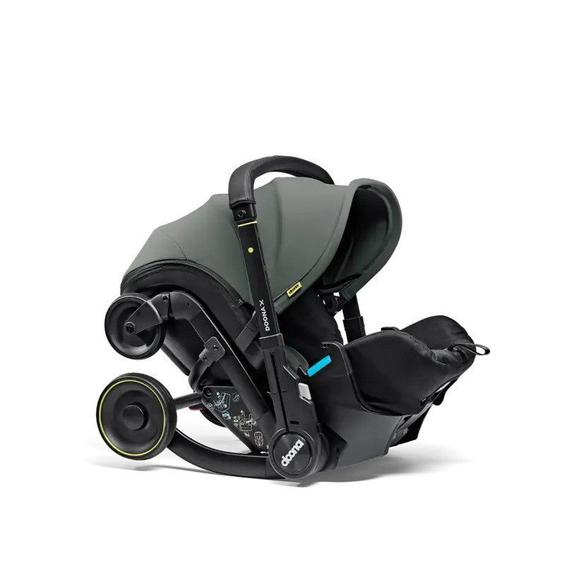 Doona X Infant Car Seat (Rear-Facing) & Stroller Forest Grey (0m-Plus Up-13kg)