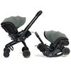 Doona X Infant Car Seat (Rear-Facing) & Stroller Forest Grey (0m-Plus Up-13kg)
