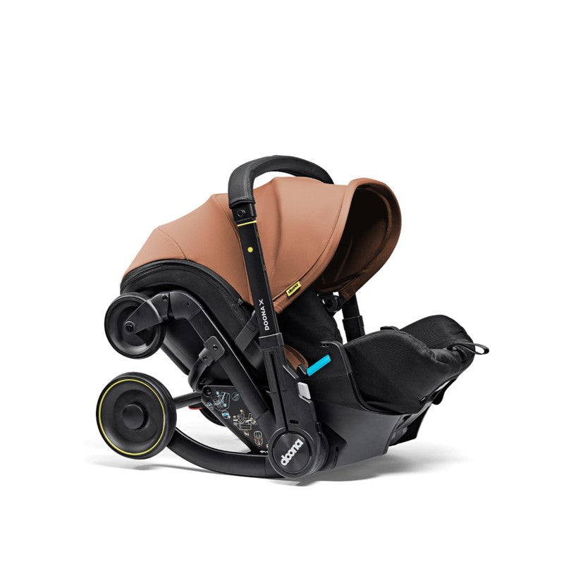 Doona X Infant Car Seat (Rear-Facing) & Stroller Terracotta (0m-Plus Up-13kg)