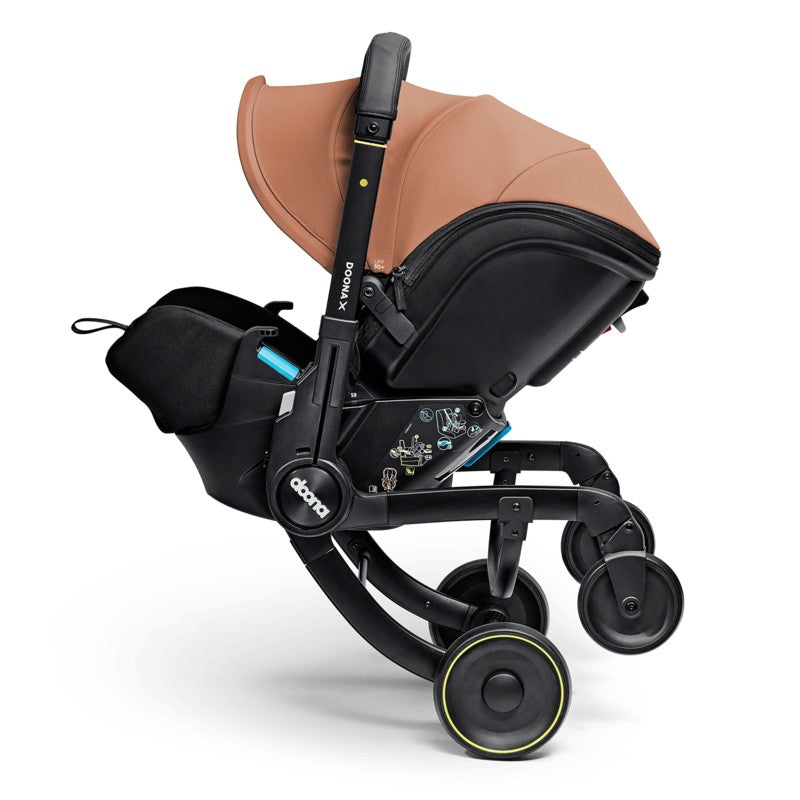 Doona X Infant Car Seat (Rear-Facing) & Stroller Terracotta (0m-Plus Up-13kg)
