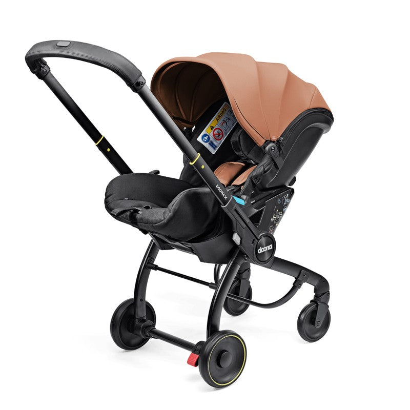 Doona X Infant Car Seat (Rear-Facing) & Stroller Terracotta (0m-Plus Up-13kg)