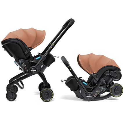 Doona X Infant Car Seat (Rear-Facing) & Stroller Terracotta (0m-Plus Up-13kg)