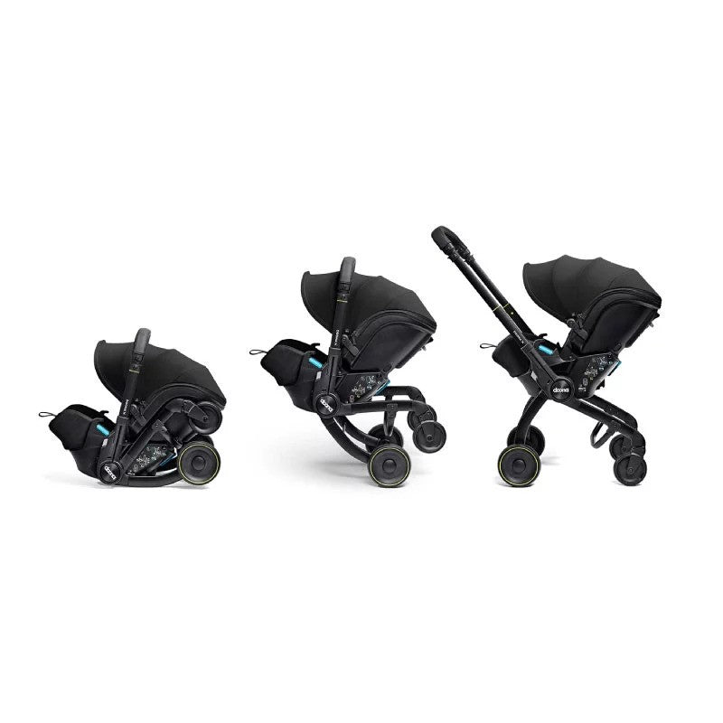 Doona X Infant Car Seat (Rear-Facing) & Stroller Nitro Black (0m-Plus Up-13kg)