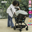 Doona X Infant Car Seat (Rear-Facing) & Stroller Nitro Black (0m-Plus Up-13kg)