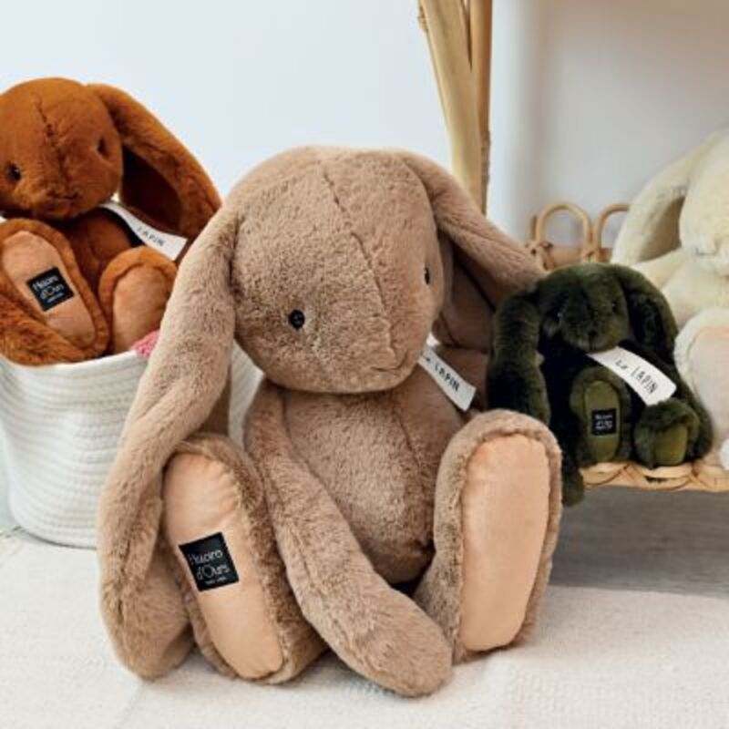 DouDou Et CompagnieE Le Lapin  50CM Noisette