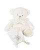 Doudou ET Compagnie Anniversary Collection Le Pantin Plush Toy With Comforter Bear 30cm White