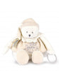 Doudou ET Compagnie Anniversary Collection Le Pantin Wake-Up Plush Toy Bear 30cm White