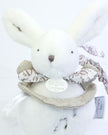 Doudou ET Compagnie Boitie A Musique Musical Toy Rabbit 20cm White