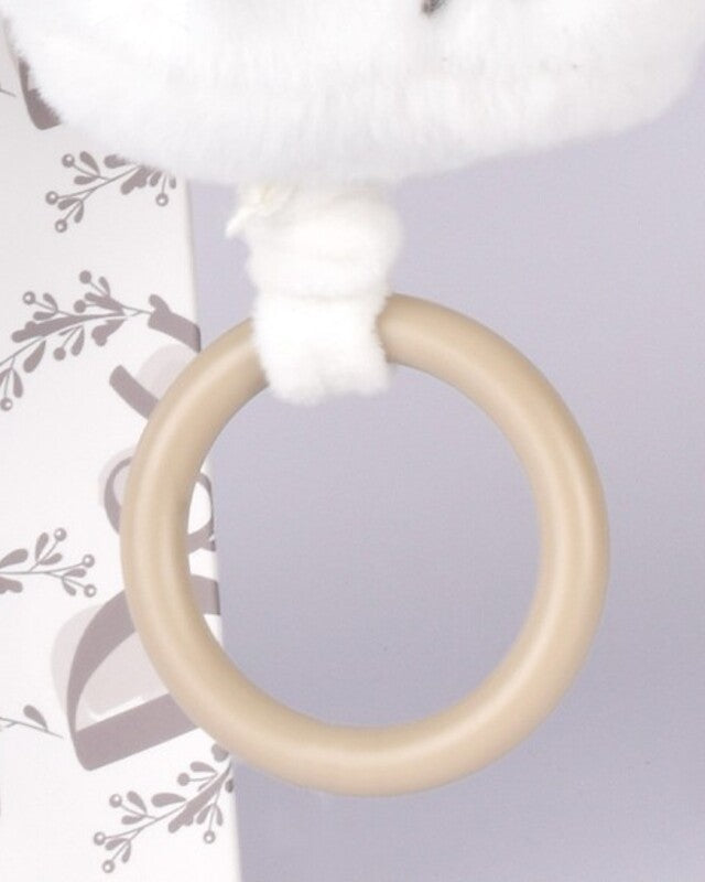 Doudou ET Compagnie Boitie A Musique Musical Toy Rabbit 20cm White