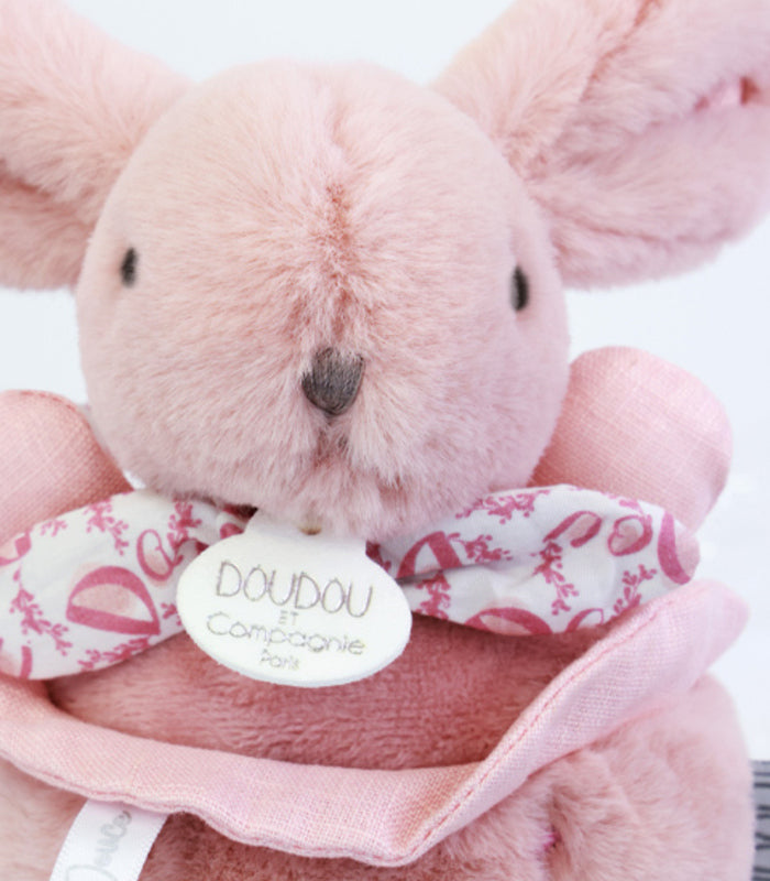 Doudou ET Compagnie Boitie A Musique Toy Rabbit 20cm Rose