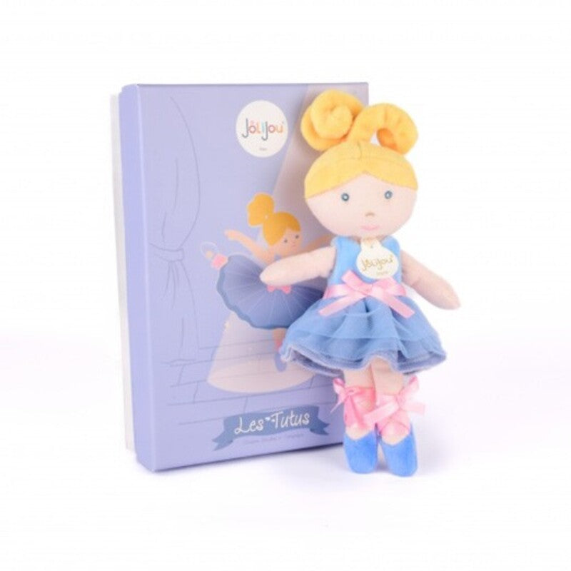 Doudou ET Compagnie Jolijou Les Tutus My Ballerina Doll 25cm Blue