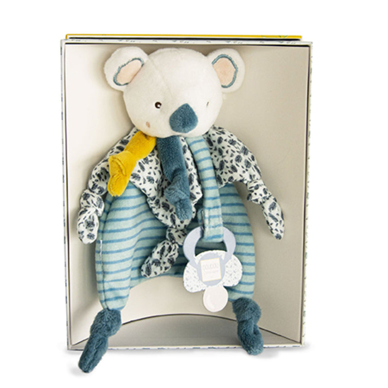 Doudou ET Compagnie MON Petit Yoca Le Koala Pacifier Holder 20cm