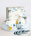 Doudou ET Compagnie MON Petit Yoca Le Koala Rattle Booties (0-6m) Bleu