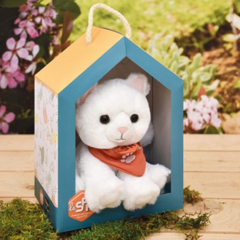 Doudou Et Compagnie Histoire D' Ours La Spa Cat White