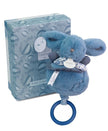Doudou ET Compagnie Boitie A Musique Musical Toy Rabbit 20cm Blue