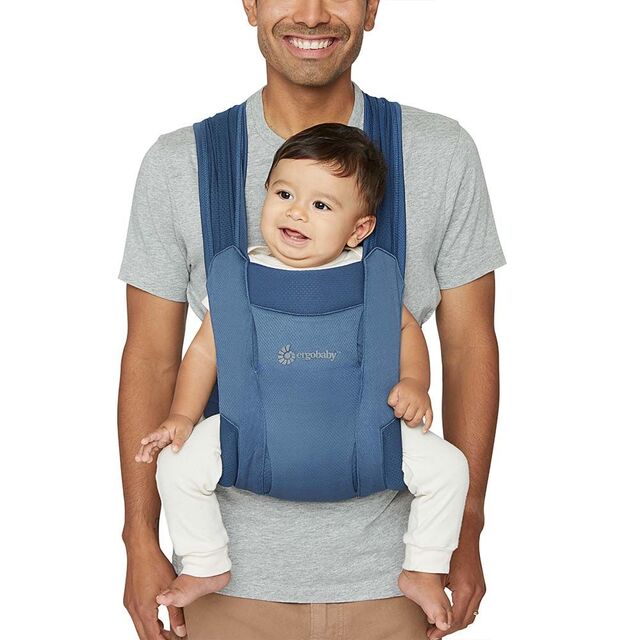 Ergobaby Embrace Soft Air Mesh Blue (7-25lbs, 0-12months)