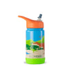 Ecovessel® Frost Kids Insulated Straw Bottle 12oz Dinosaur