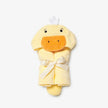 Elegant Baby Hooded Baby Bath Wrap Ducky Yellow Jaune