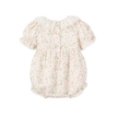Elegant Baby Bubble Organic Muslin Folklore Floral Blanc