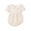Elegant Baby Bubble Organic Muslin Folklore Floral Blanc