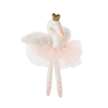 Elegant Baby Gift Box Plush Toy Anastasia The Swan Ballerina White Blanc