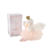 Elegant Baby Gift Box Plush Toy Anastasia The Swan Ballerina White Blanc