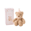 Elegant Baby Gift Box Plush Toy Birthday Bear Pink