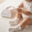 Elegant Baby Non-Slip Socks (6pack) Swan Lake Pink (Size 0-12m)